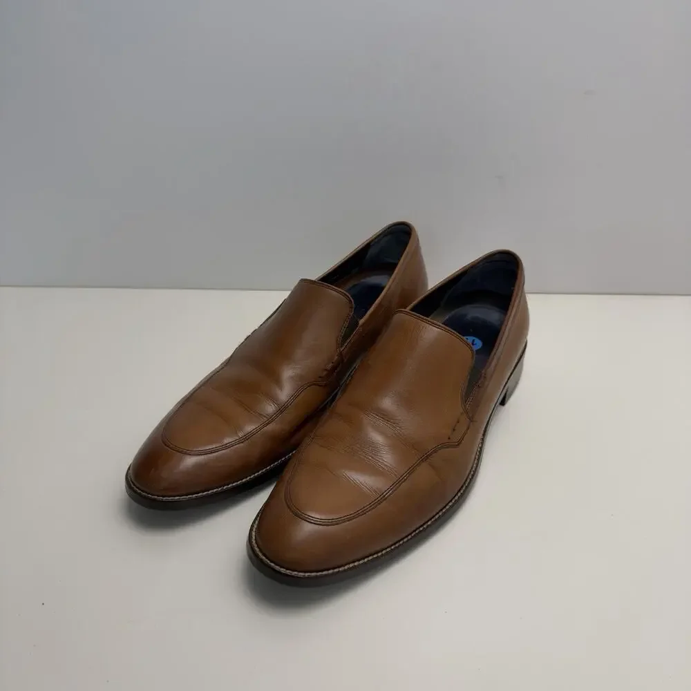 Cole Haan Dress Loafers Shoes Size 11M Leather Chestnut Brown Career Wear